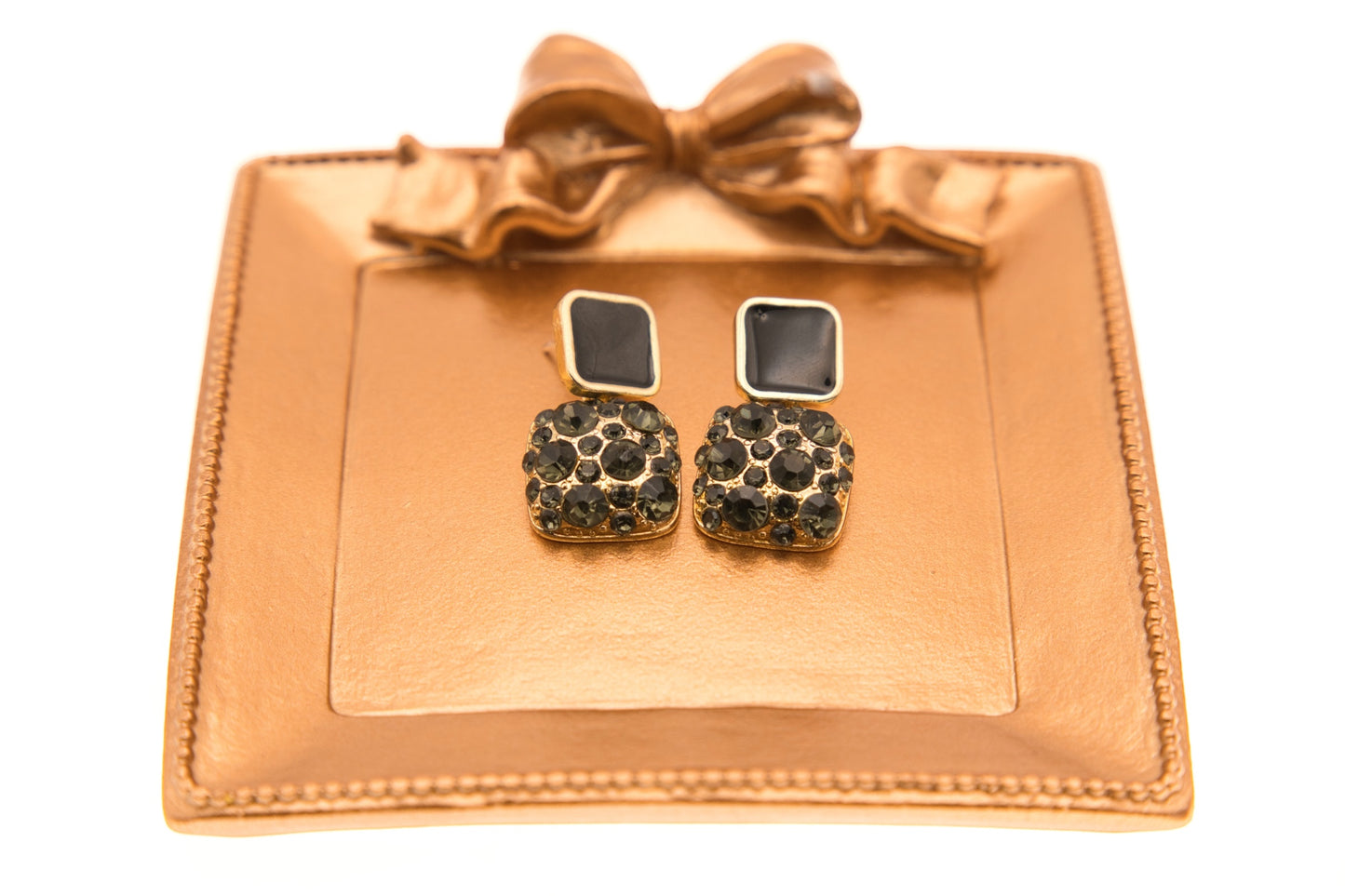 Rhinestone Drop Earrings