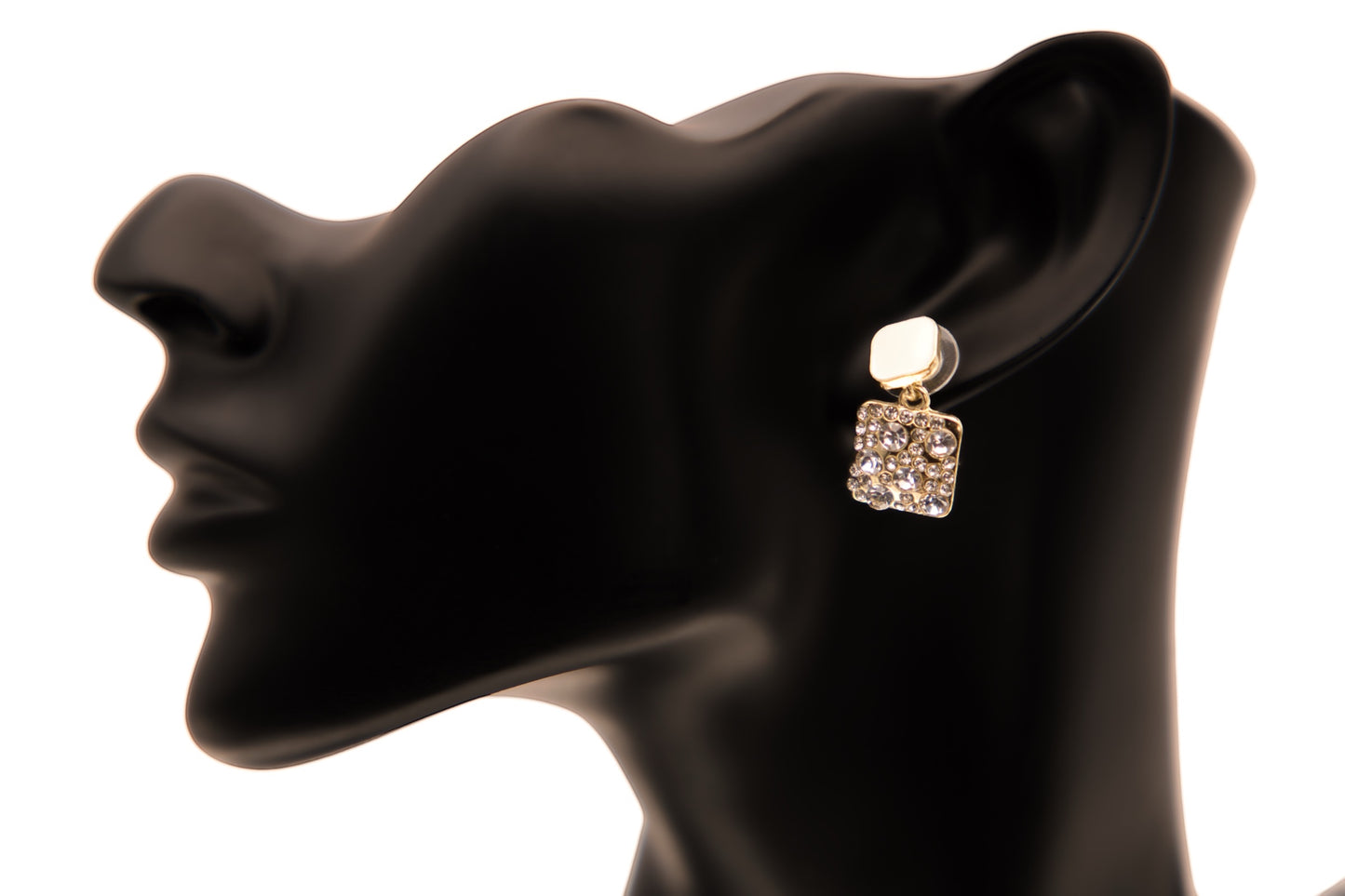 Rhinestone Drop Earrings