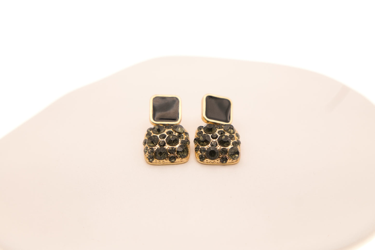 Rhinestone Drop Earrings