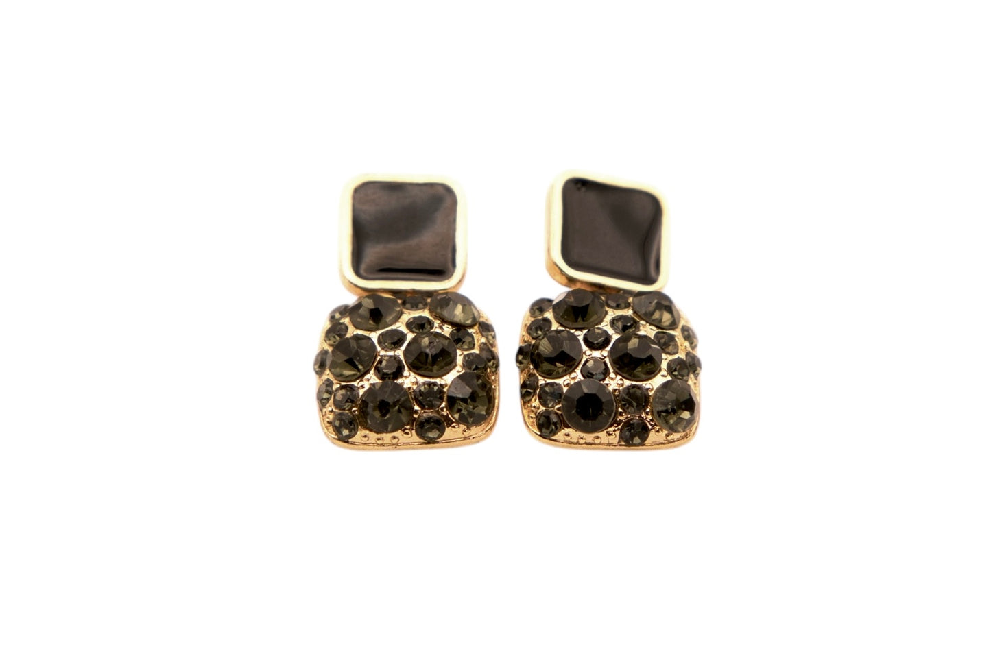 Rhinestone Drop Earrings