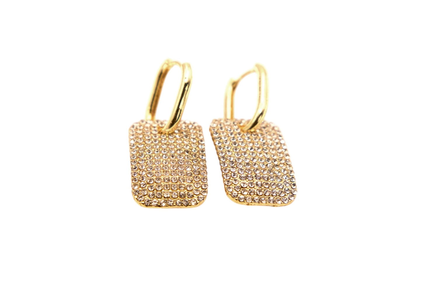 Rhinestone Drop Earrings