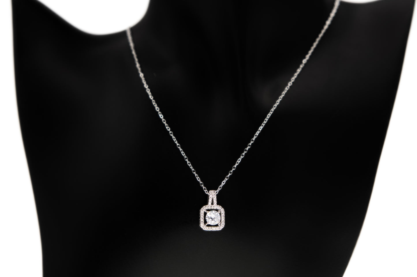 Zircon Earring and Necklace Set
