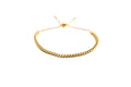 Adjustable Slider Bracelet - 18k Gold Plated