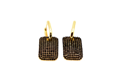 Rhinestone Drop Earrings