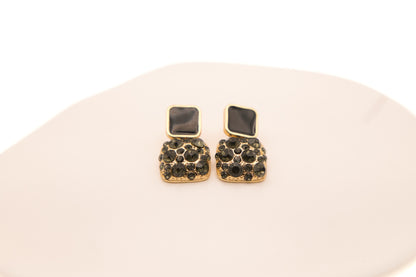 Rhinestone Drop Earrings
