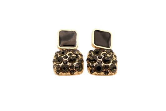 Rhinestone Drop Earrings