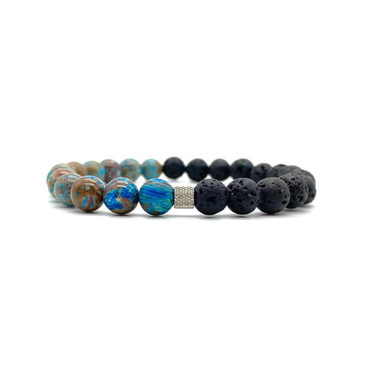 Rocky Aqua Bracelet